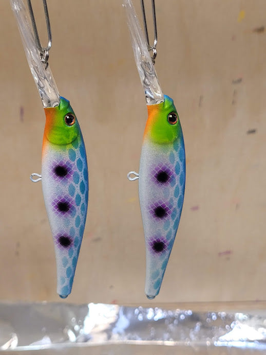 Custom Painted Berkley Flicker Minnow #9