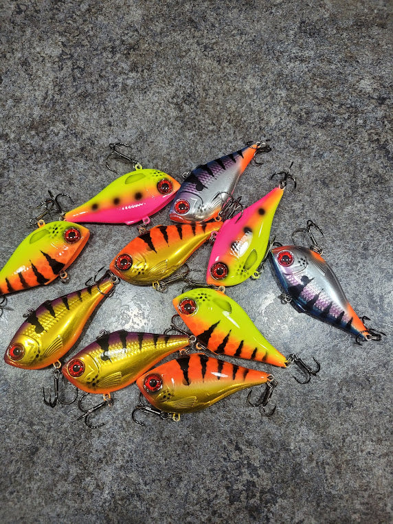 Custom Painted Rapala Rippin Raps