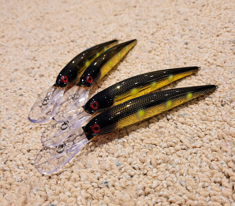 Custom Painted Berkley Flicker Minnow #11